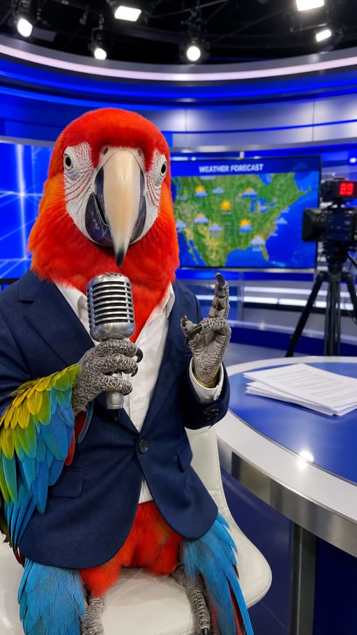Anchor Parrot AI 头像素材