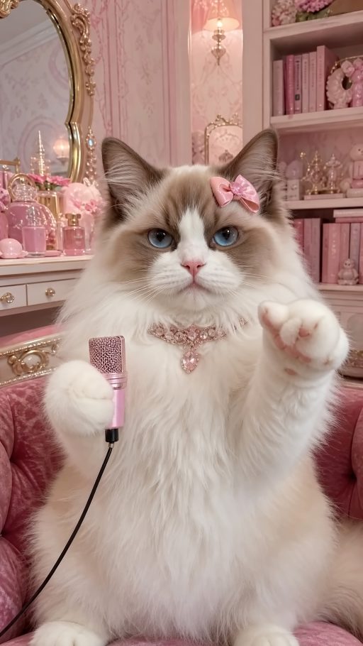 Princess Ragdoll AI 头像素材