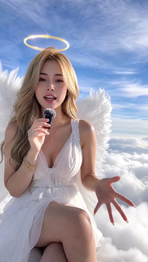 Angel Influencer AI 头像素材