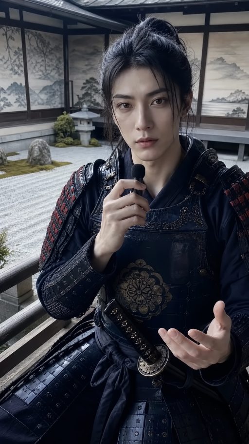 Samurai AI 头像素材