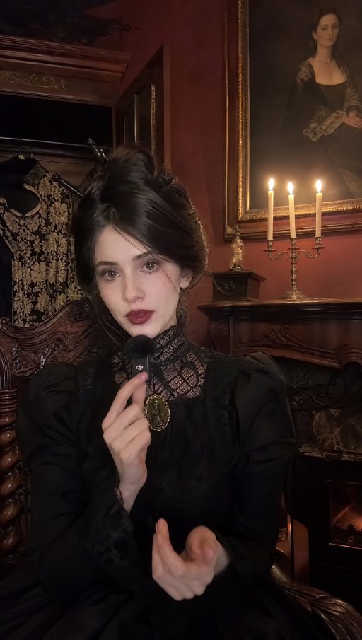 Victorian Goth AI 头像素材