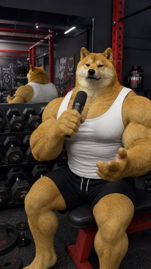 Buff Doge AI 头像素材