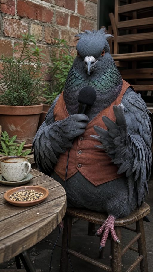 Grumpy Bird AI 头像素材